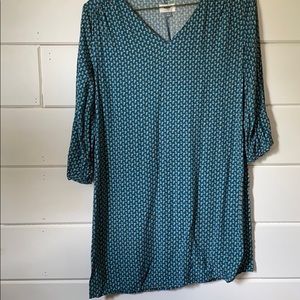 Real and Yellow Printed Old Navy Shift Dress